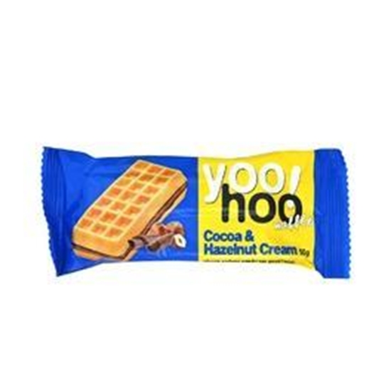 Picture of YOO HOO WAFFLES CHOCO & HAZEL 50G